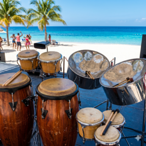 Caribbean Drums on a beach